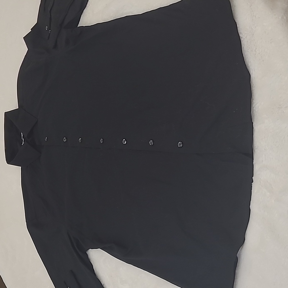 🚨2/$20🚨   WAS $40. UNLISTED by KENNETH COLE Black Shirt Mens long sleeve